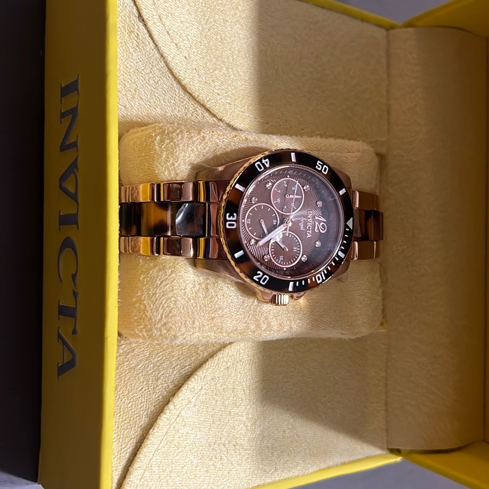 Invicta brown woman’s watch